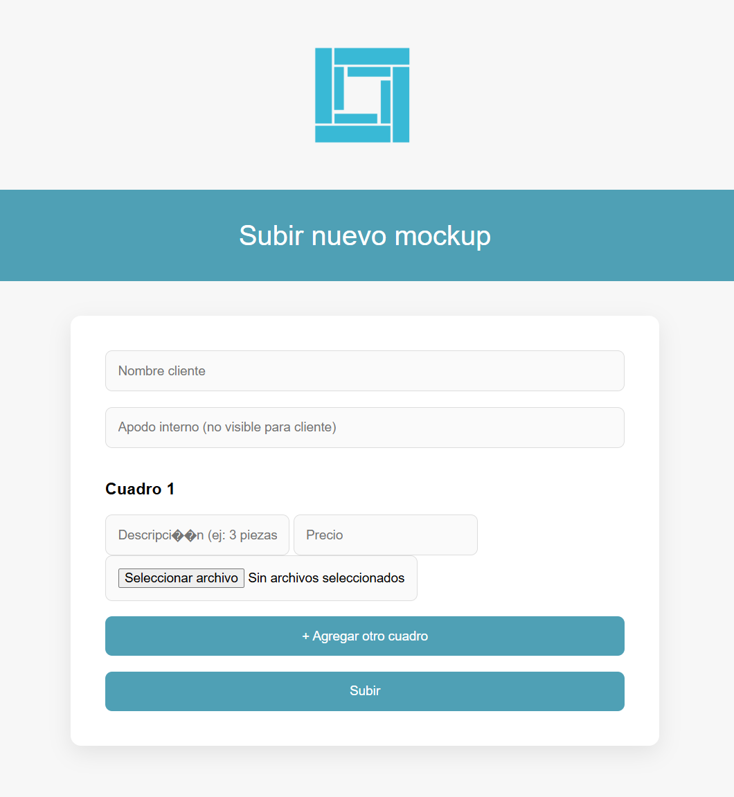 Mockup personalizado