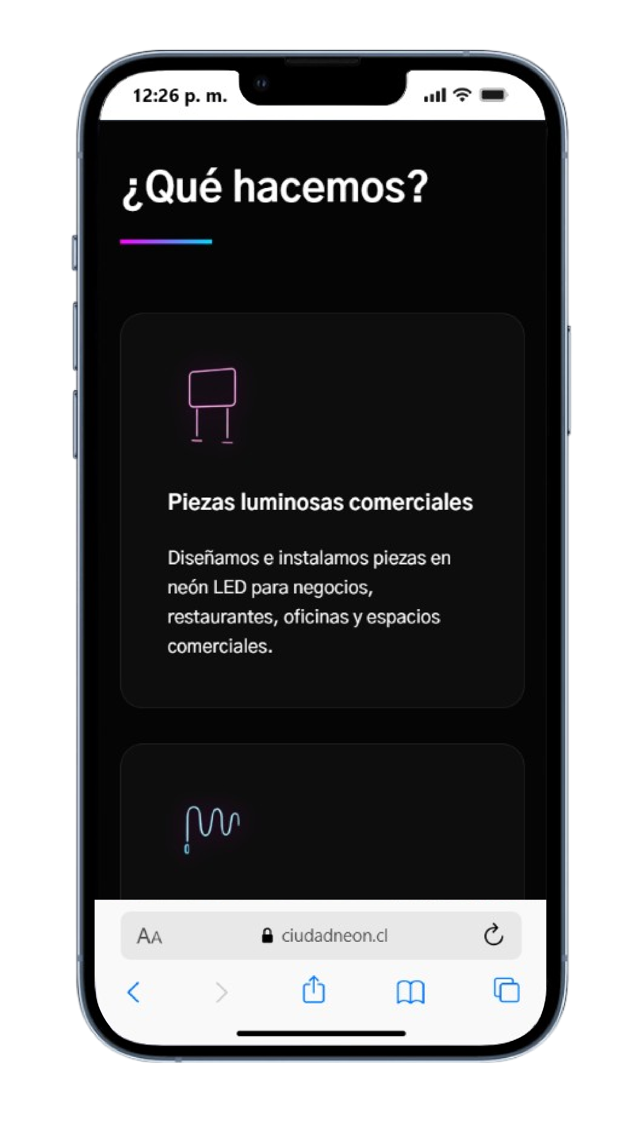 Aplicaciones de Ciudad Neón