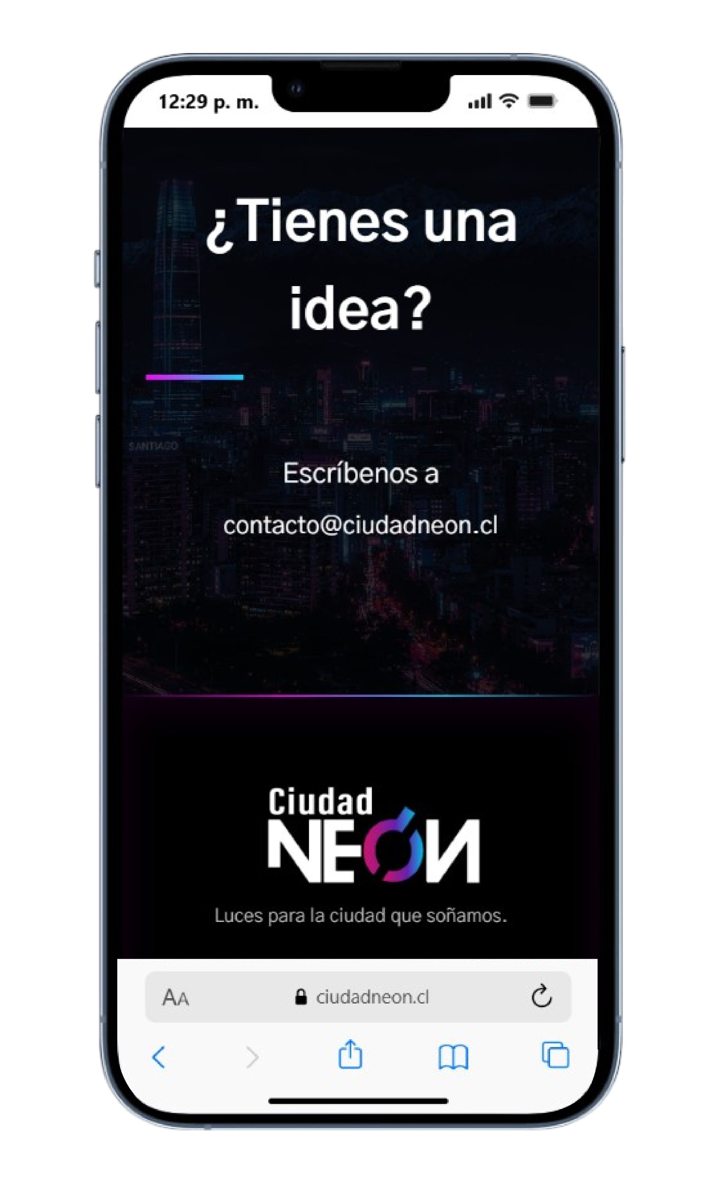 Contacto de Ciudad Neón